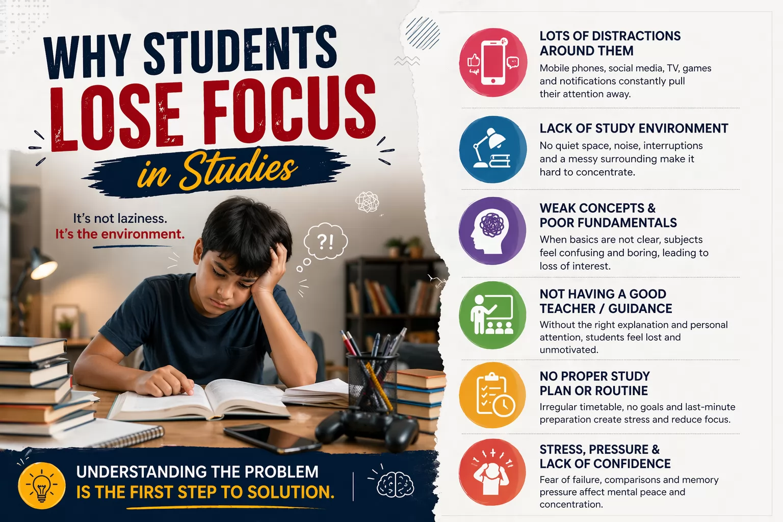 Why Students Really Can’t Focus on Studies